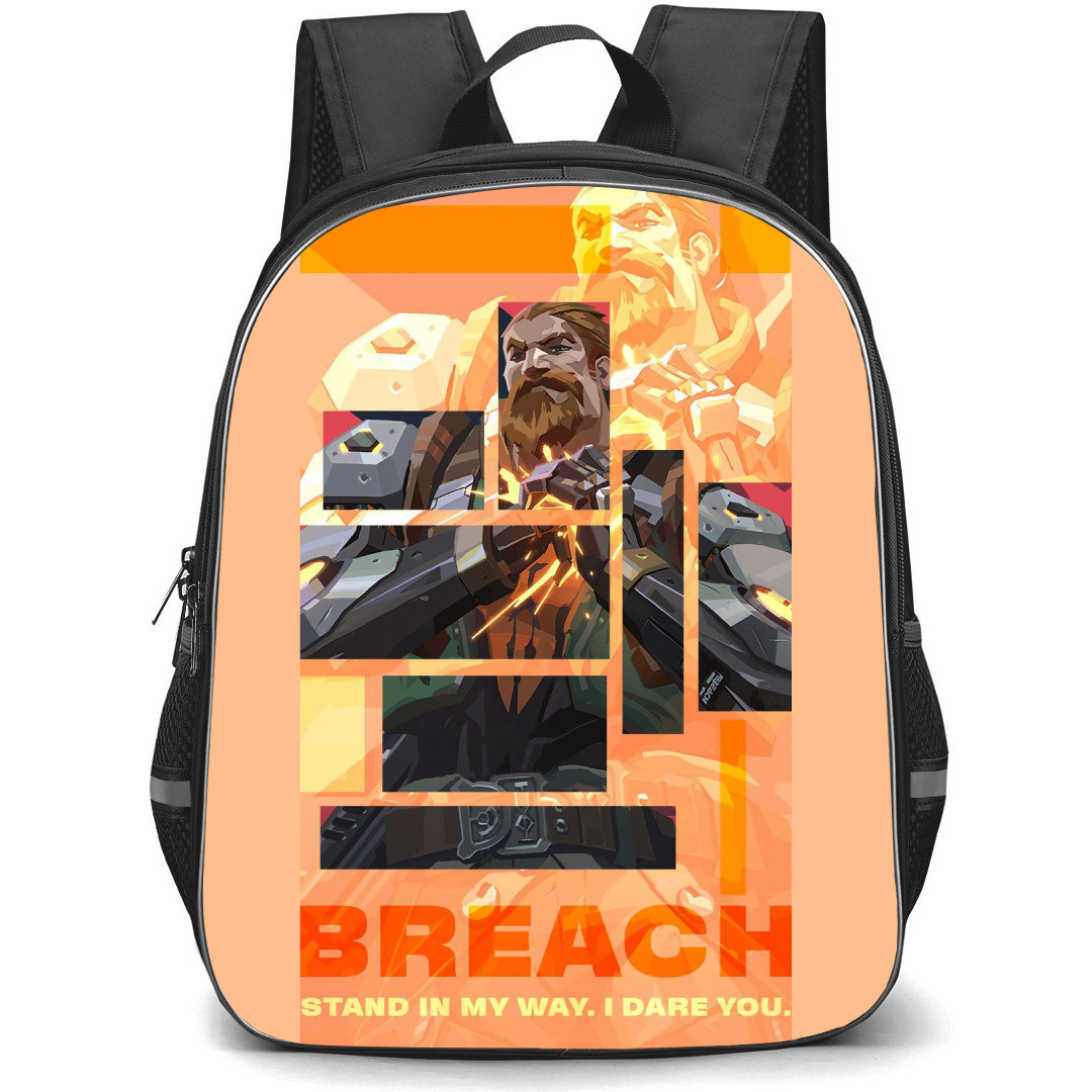 Valorant Breach Backpack StudentPack - Breach FanArt 1