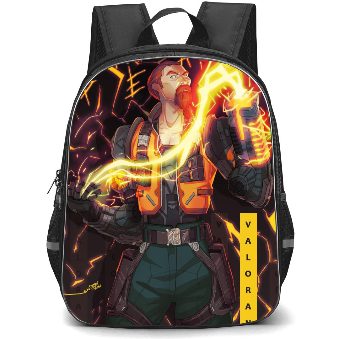 Valorant Breach Backpack StudentPack - Breach FanArt