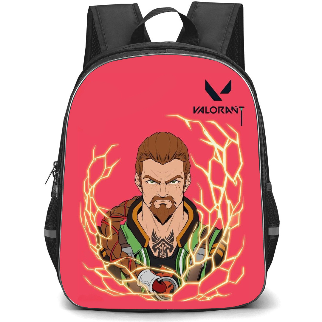 Valorant Breach Backpack StudentPack - Breach Potrait Art