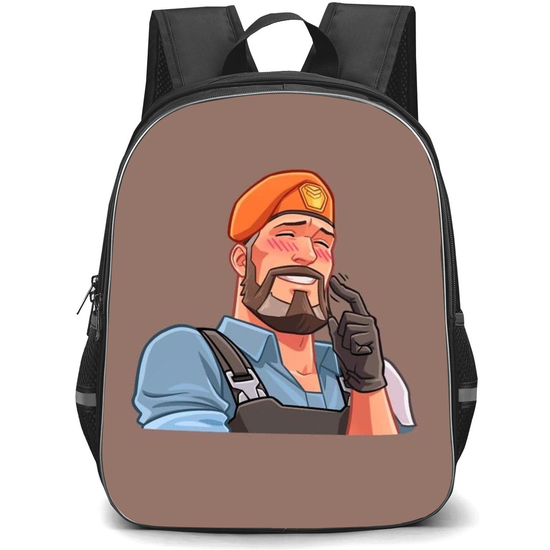 Valorant Brimstone Backpack StudentPack - Brimstone Portrait Art
