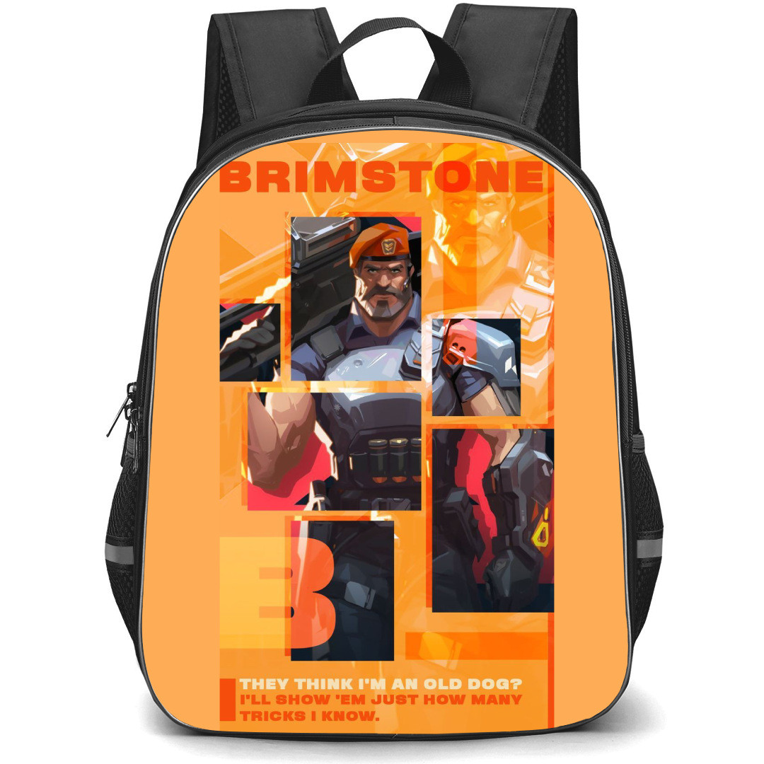 Valorant Brimstone Backpack StudentPack - Brimstone Poster