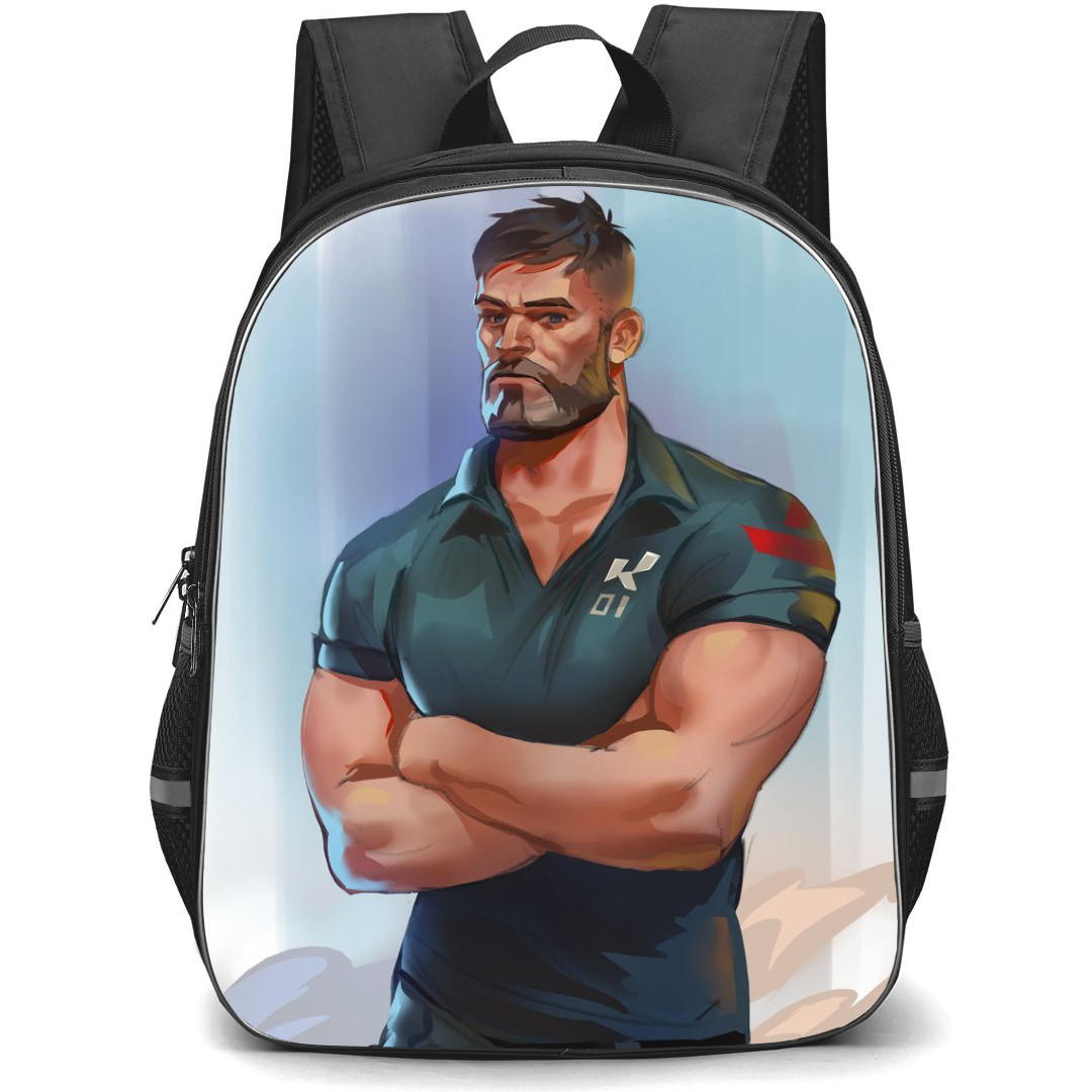Valorant Brimstone Backpack StudentPack - Brimstone Standing Pose
