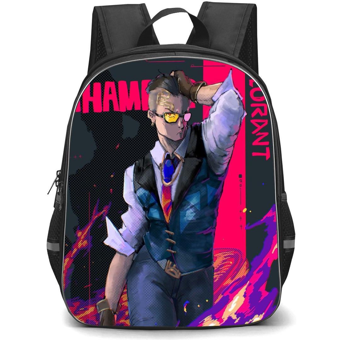 Valorant Chamber Backpack StudentPack - Chamber Side Pose