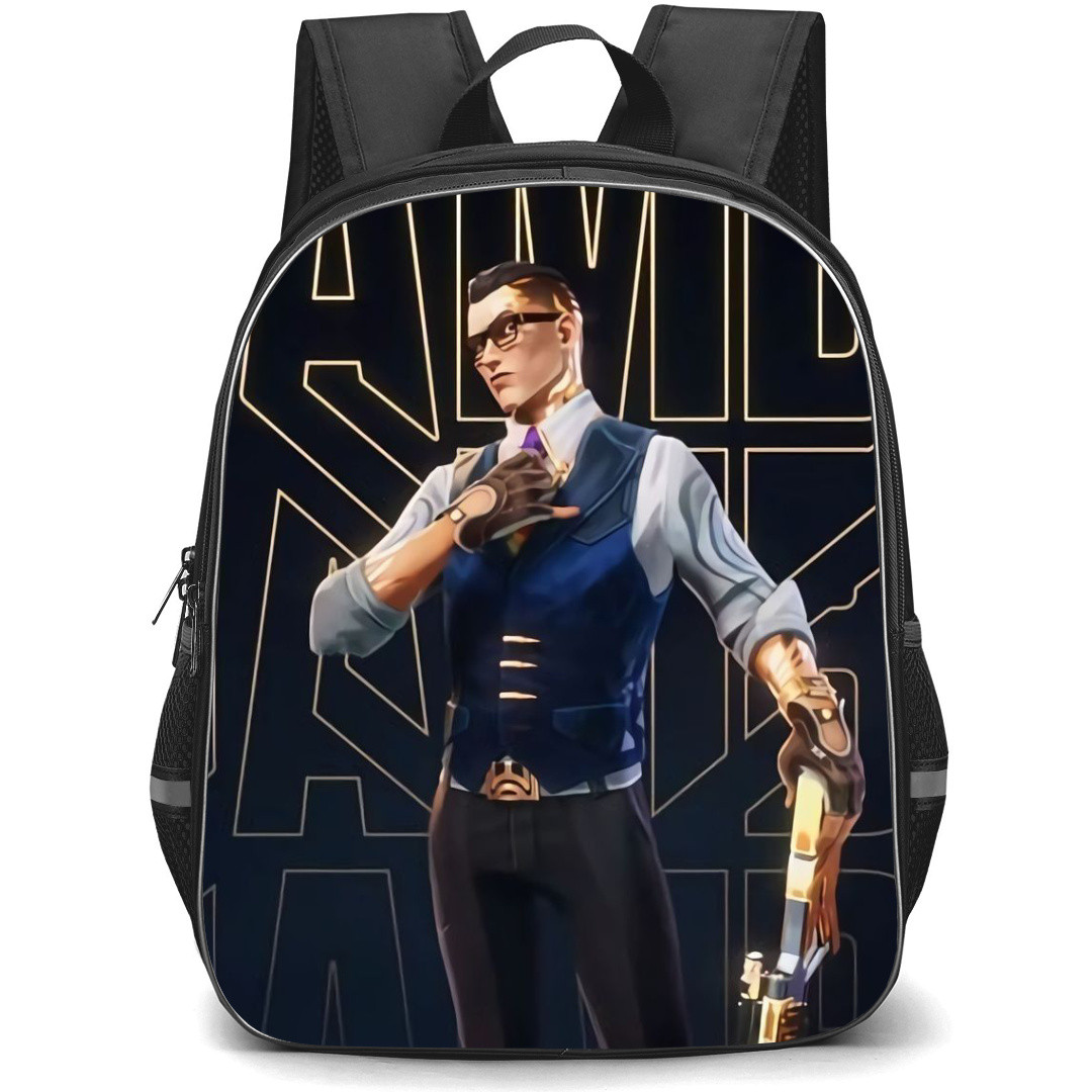 Valorant Chamber Backpack StudentPack - Chamber Stand with Sword