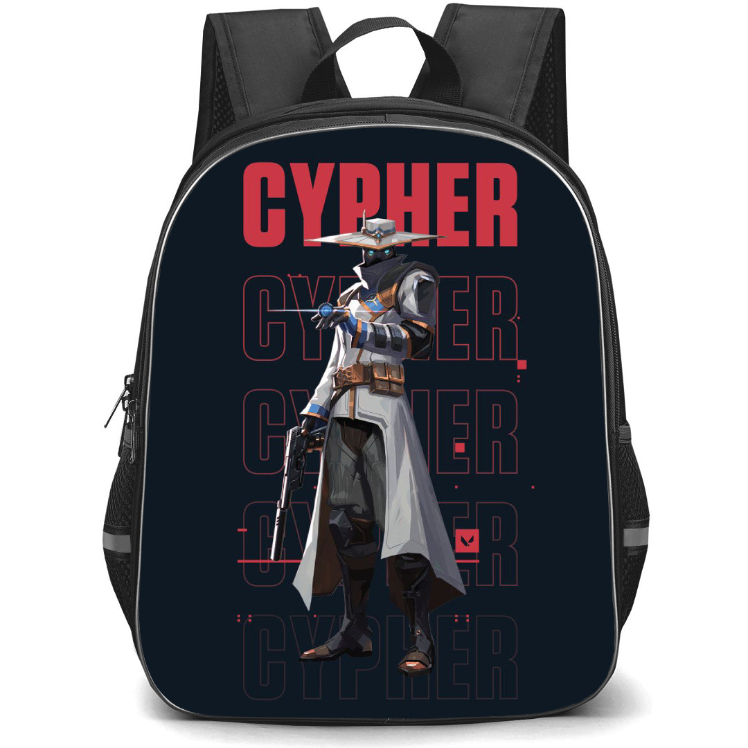 Valorant Cypher Backpack StudentPack - Cypher Game Character