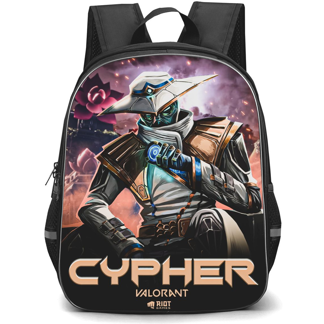 Valorant Cypher Backpack StudentPack - Cypher Riot Games Art