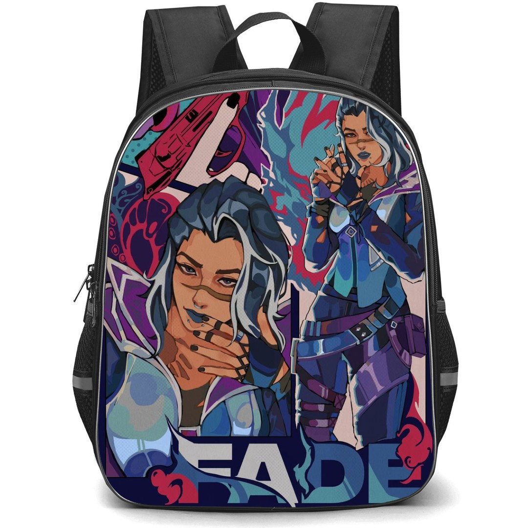 Valorant Fade Backpack StudentPack - Fade Mystical Journey Art