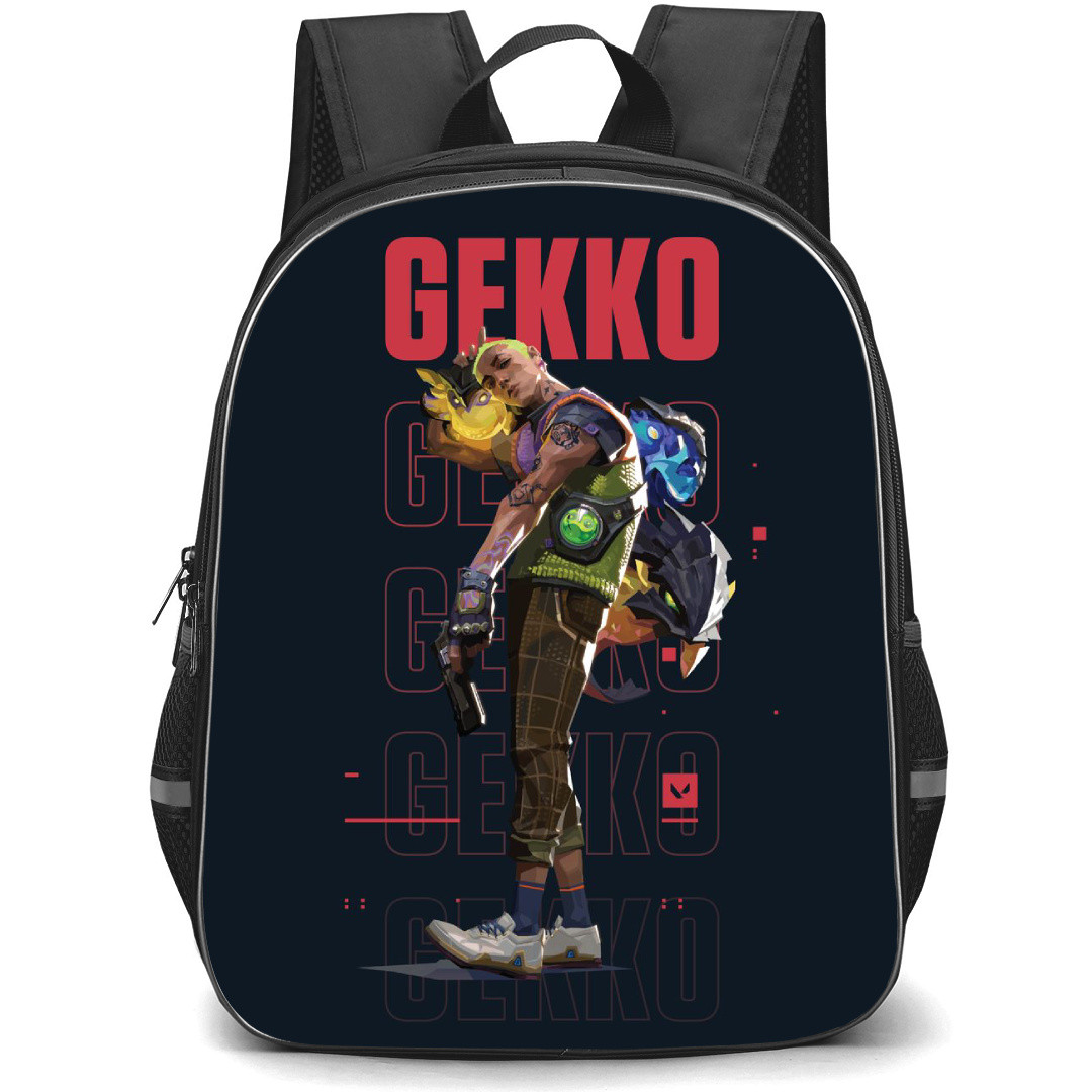Valorant Gekko Backpack StudentPack - Gekko Character Art