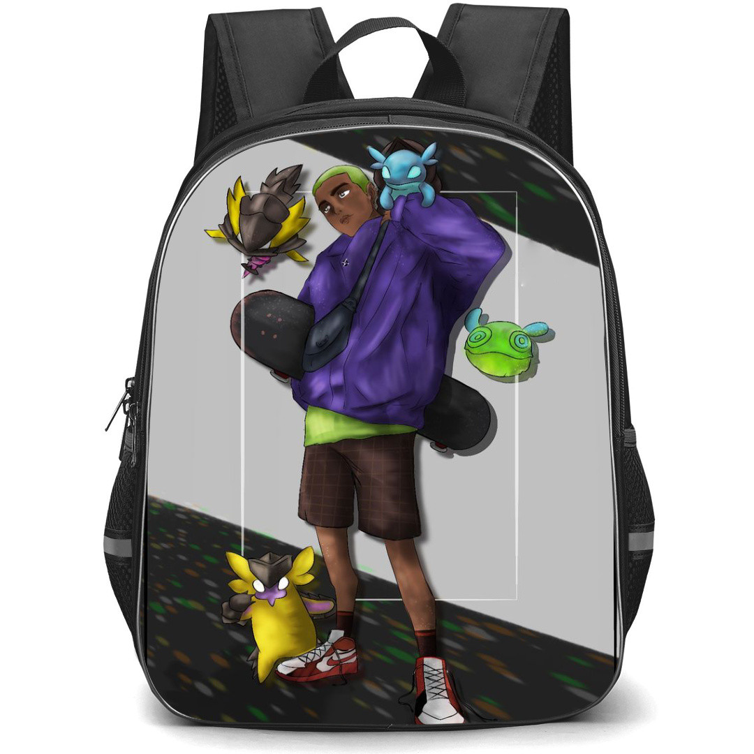 Valorant Gekko Backpack StudentPack - Gekko with Birds