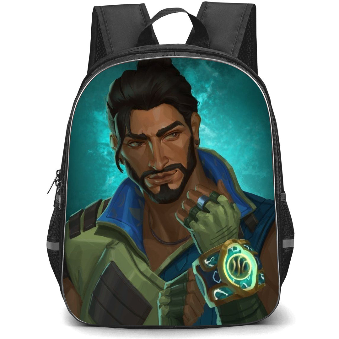 Valorant Harbor Backpack StudentPack - Harbor Showing the Watch