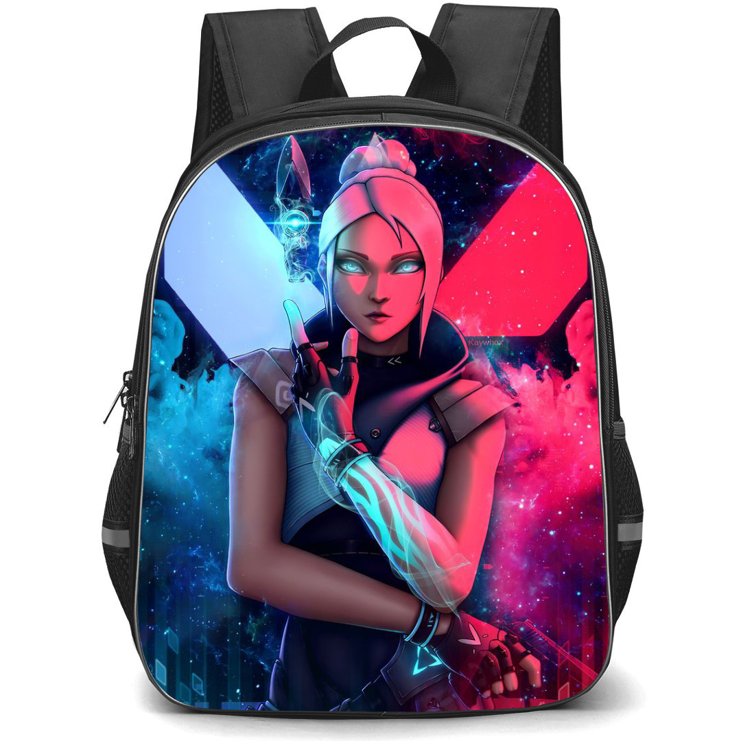Valorant Jett Backpack StudentPack - Jett Cute Anime Character