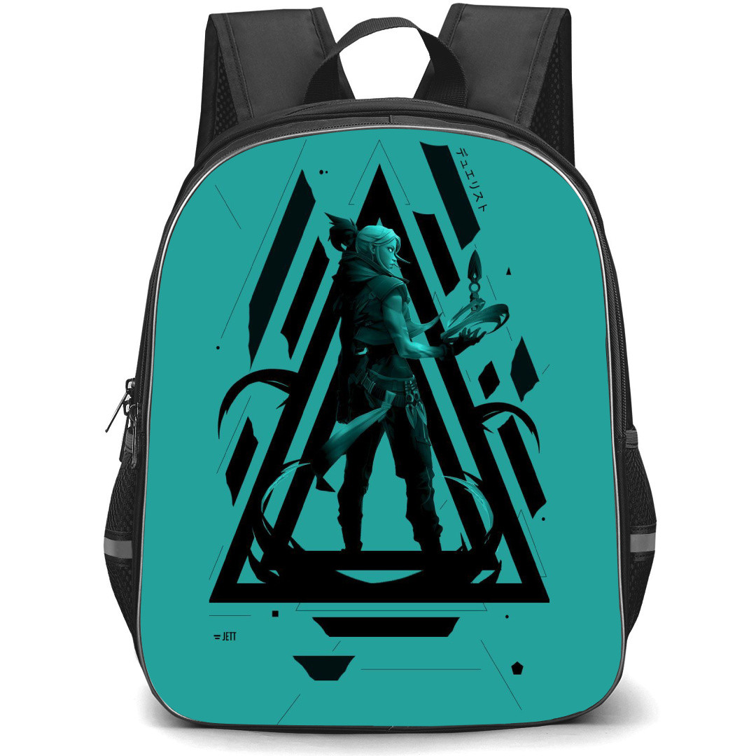 Valorant Jett Backpack StudentPack - Jett Fandom Art