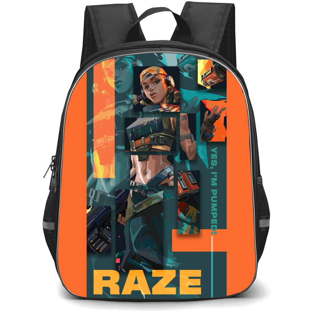 Valorant Raze Backpack StudentPack - Raze Yes, I'm Pumped!