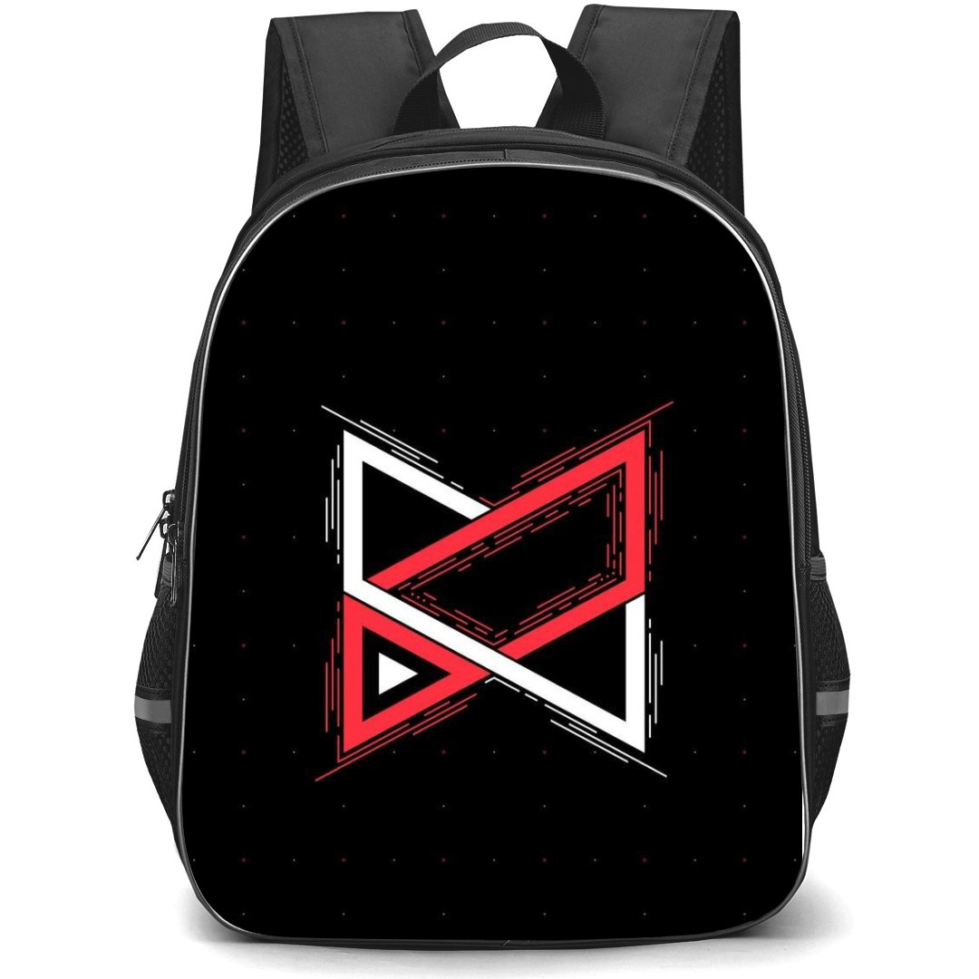 Valorant Backpack StudentPack - Valorant Red and White Logo