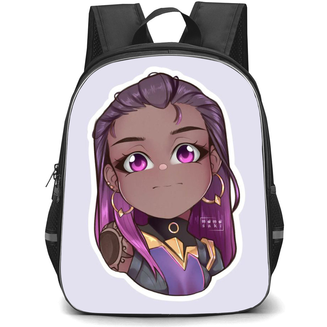 Valorant Reyna Backpack StudentPack - Reyna Chibi Art