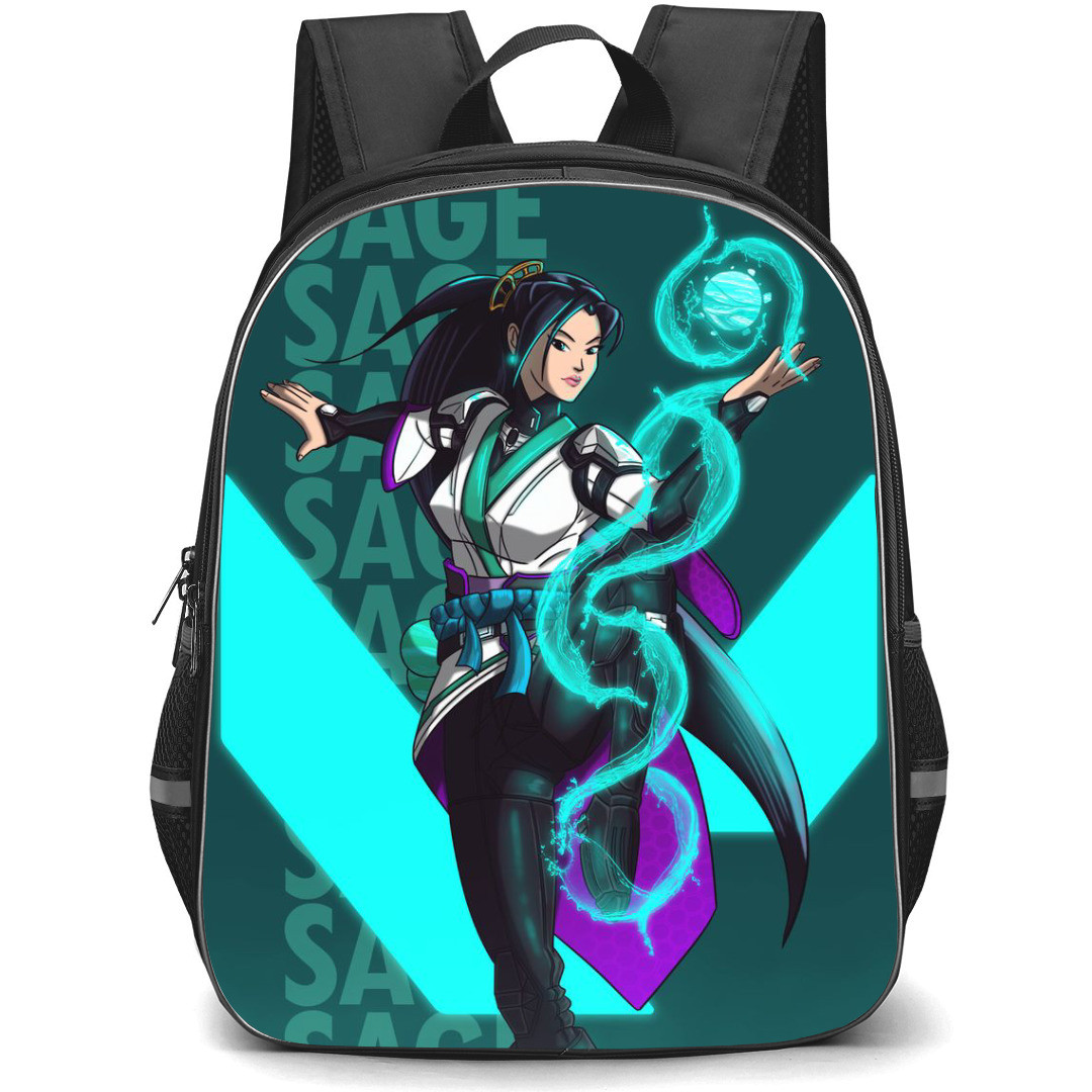Valorant Sage Backpack StudentPack - Sage Artwork Poster