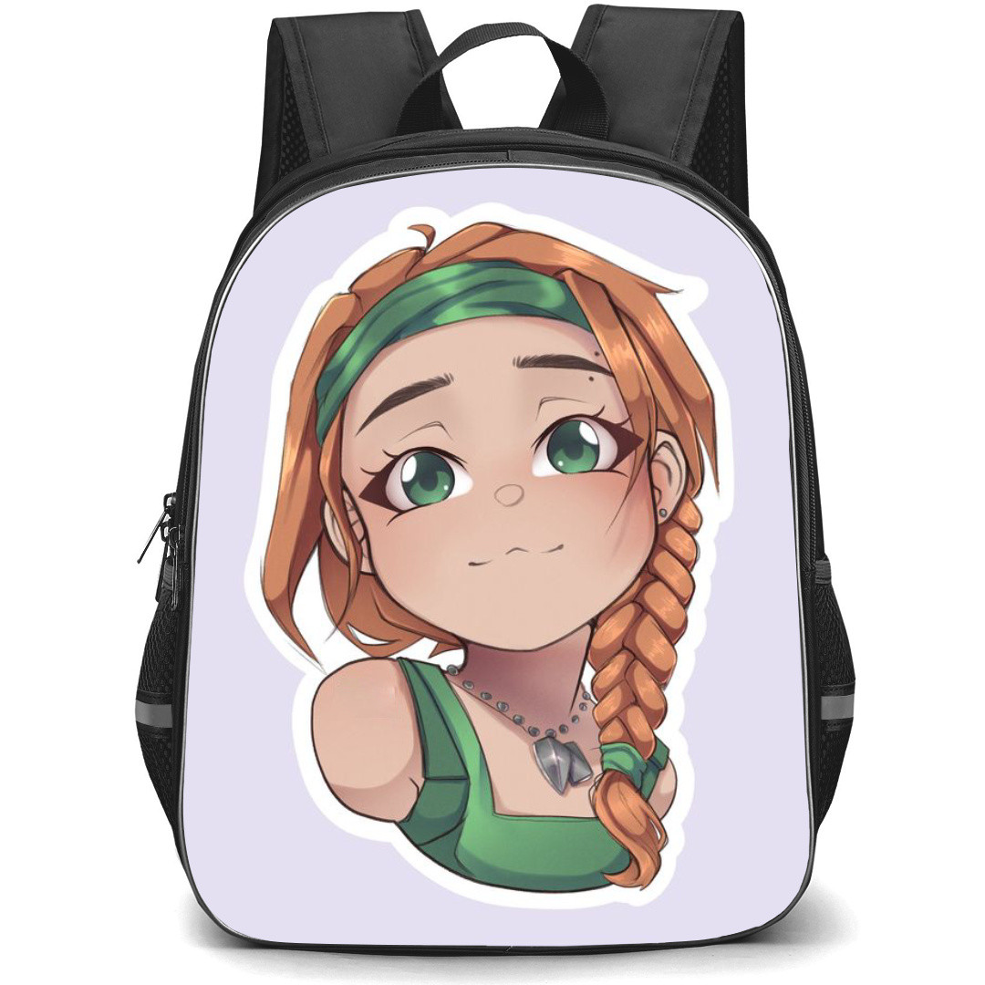 Valorant Skye Backpack StudentPack - Skye Chibi Art