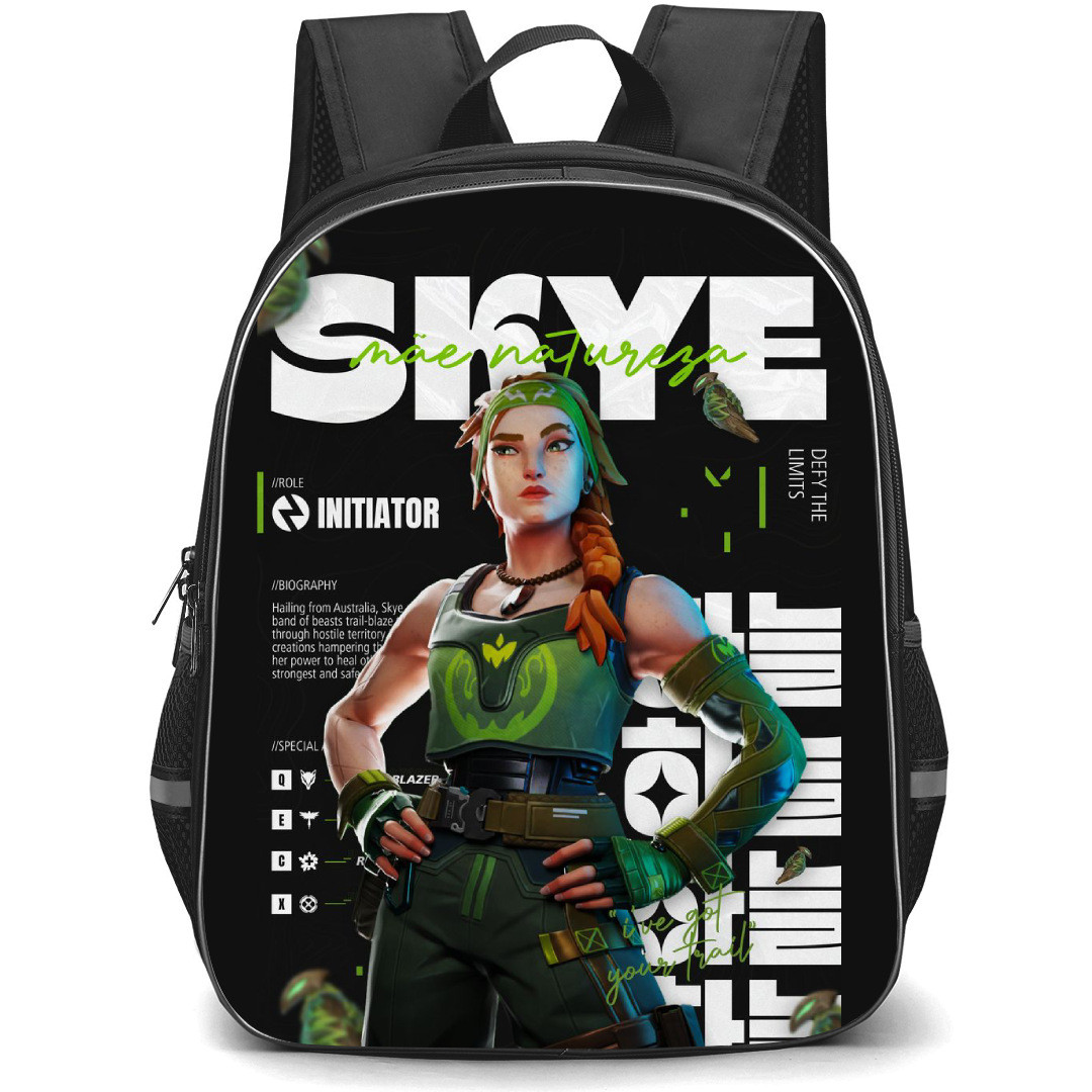 Valorant Skye Backpack StudentPack - Skye Radiant Girl Art