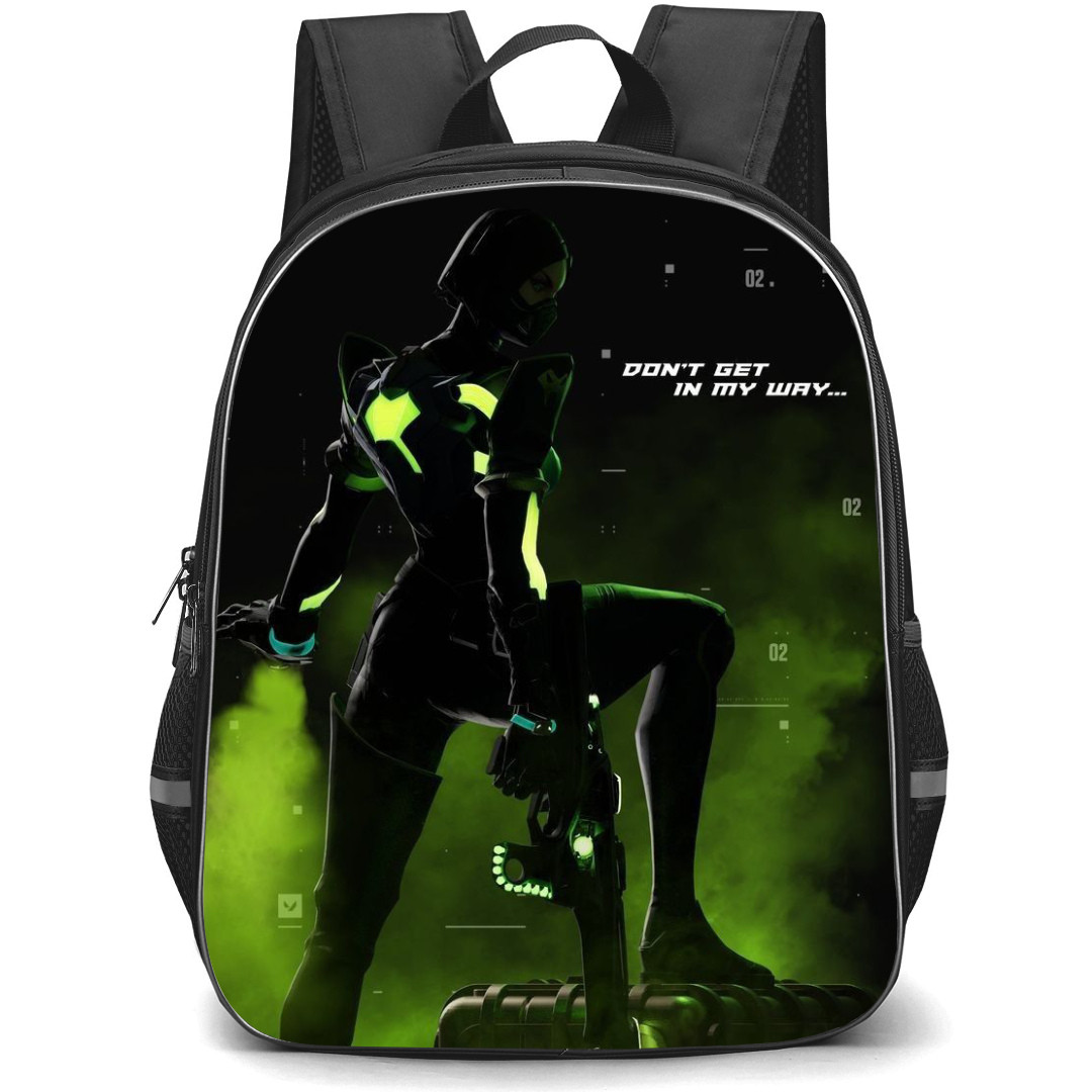 Valorant Viper Backpack StudentPack - Viper Don't Get in My Way..