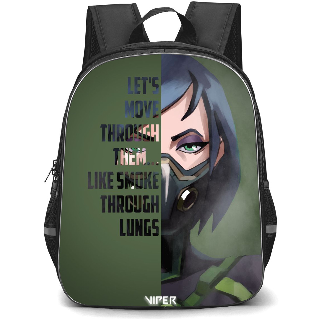Valorant Viper Backpack StudentPack - Viper Half Character