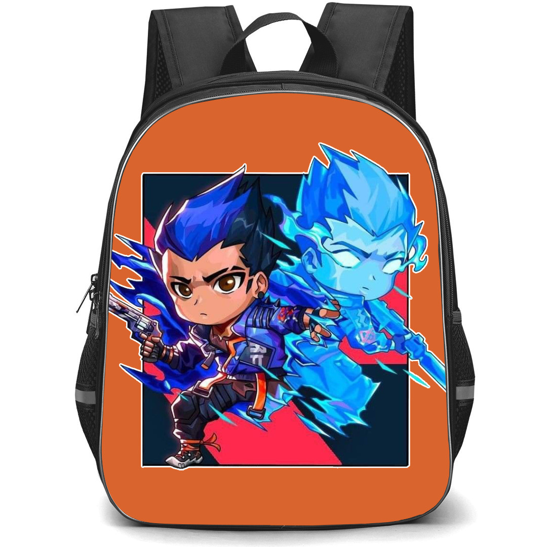 Valorant Yoru Backpack StudentPack - Yoru Chibi Art