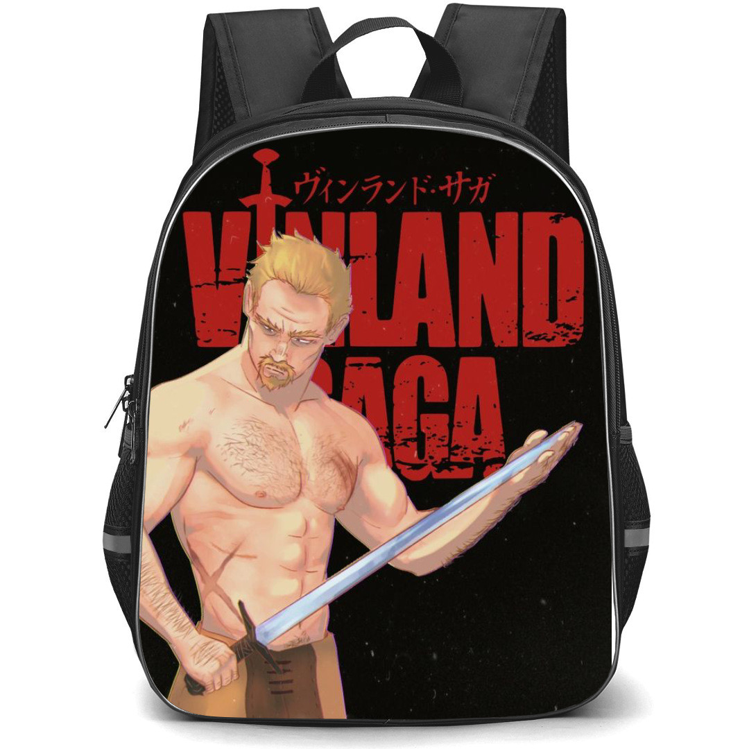 Vinland Saga Askeladd Backpack StudentPack - Askeladd Side Portrait