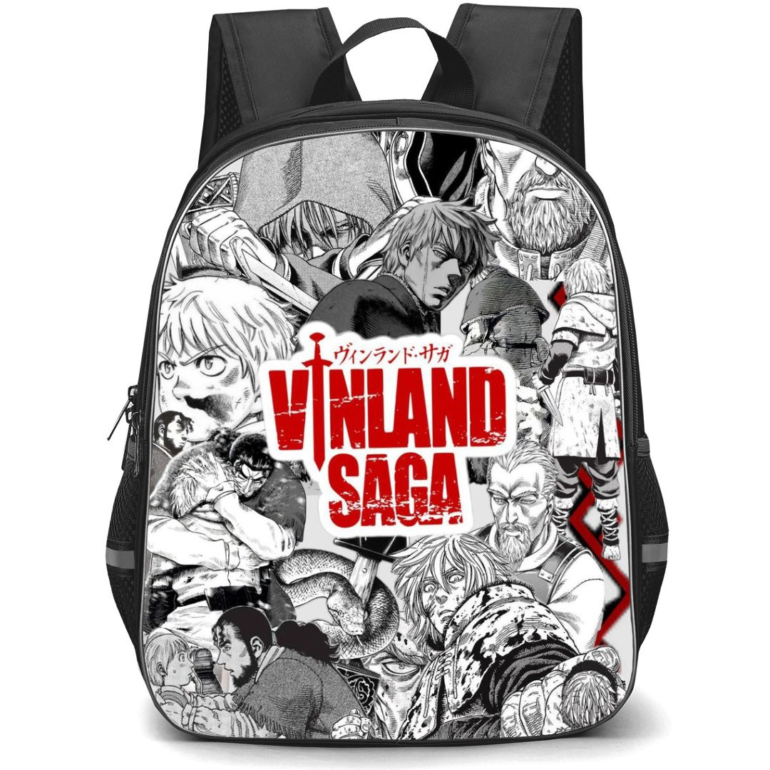 Vinland Saga Backpack StudentPack - Characters Comic Art Collage