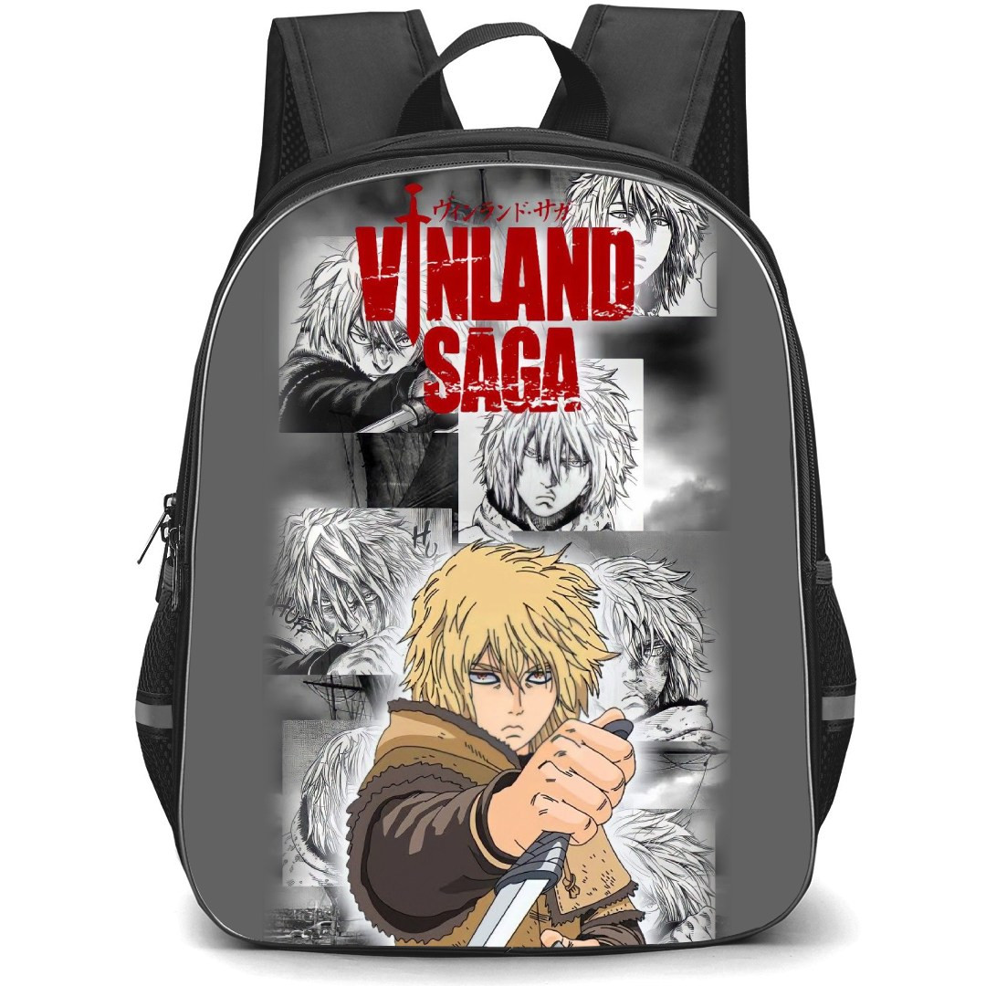 Vinland Saga Thorfinn Backpack StudentPack - Thorfinn Portrait Collage