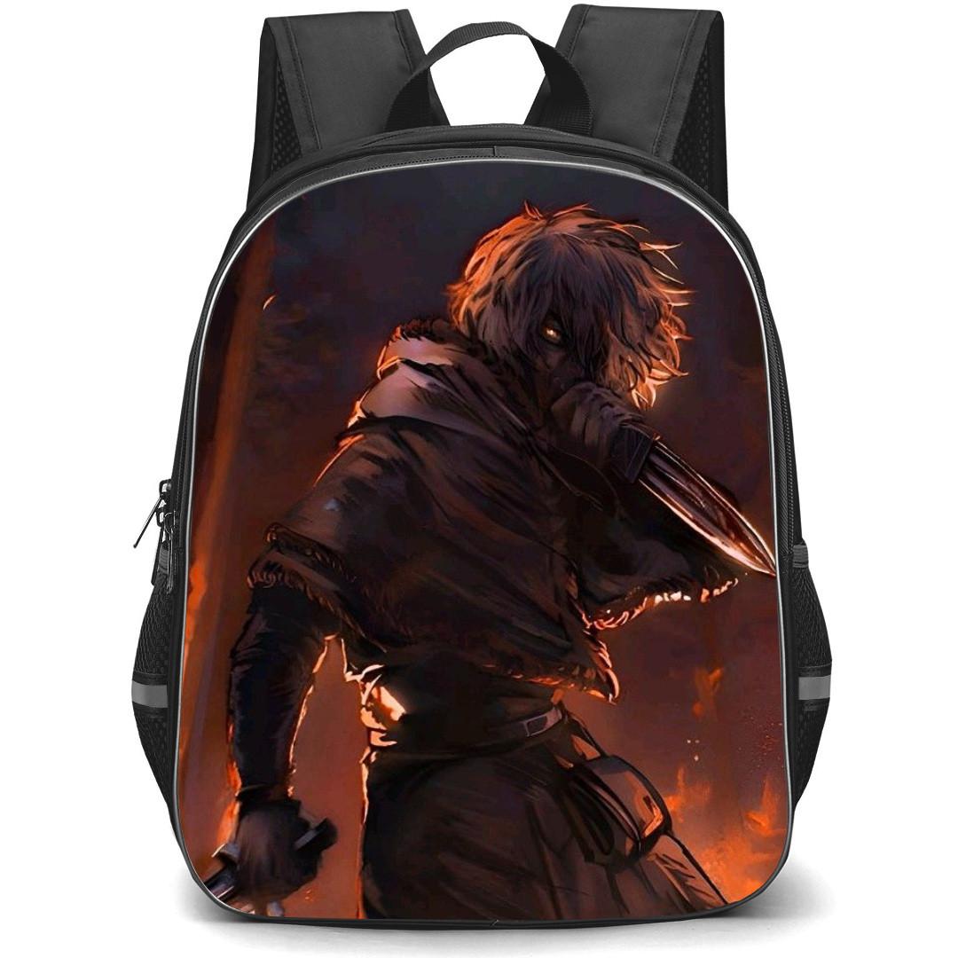 Vinland Saga Thorfinn Backpack StudentPack - Thorfinn Side Portrait