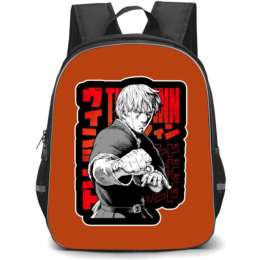 Vinland Saga Thorfinn Backpack StudentPack - Thorfinn Sticker Art