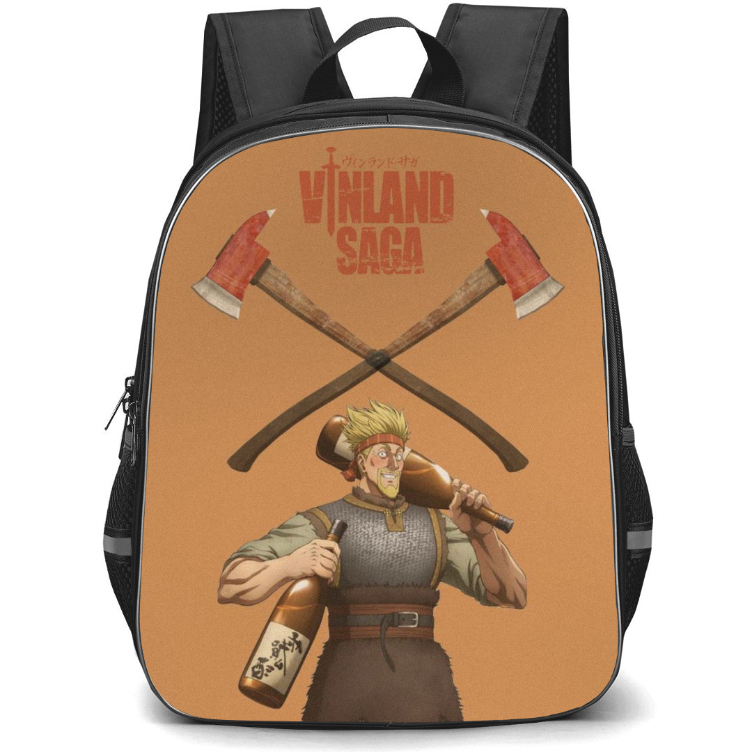 Vinland Saga Thorkell Backpack StudentPack - Thorkell Drinking Illustration