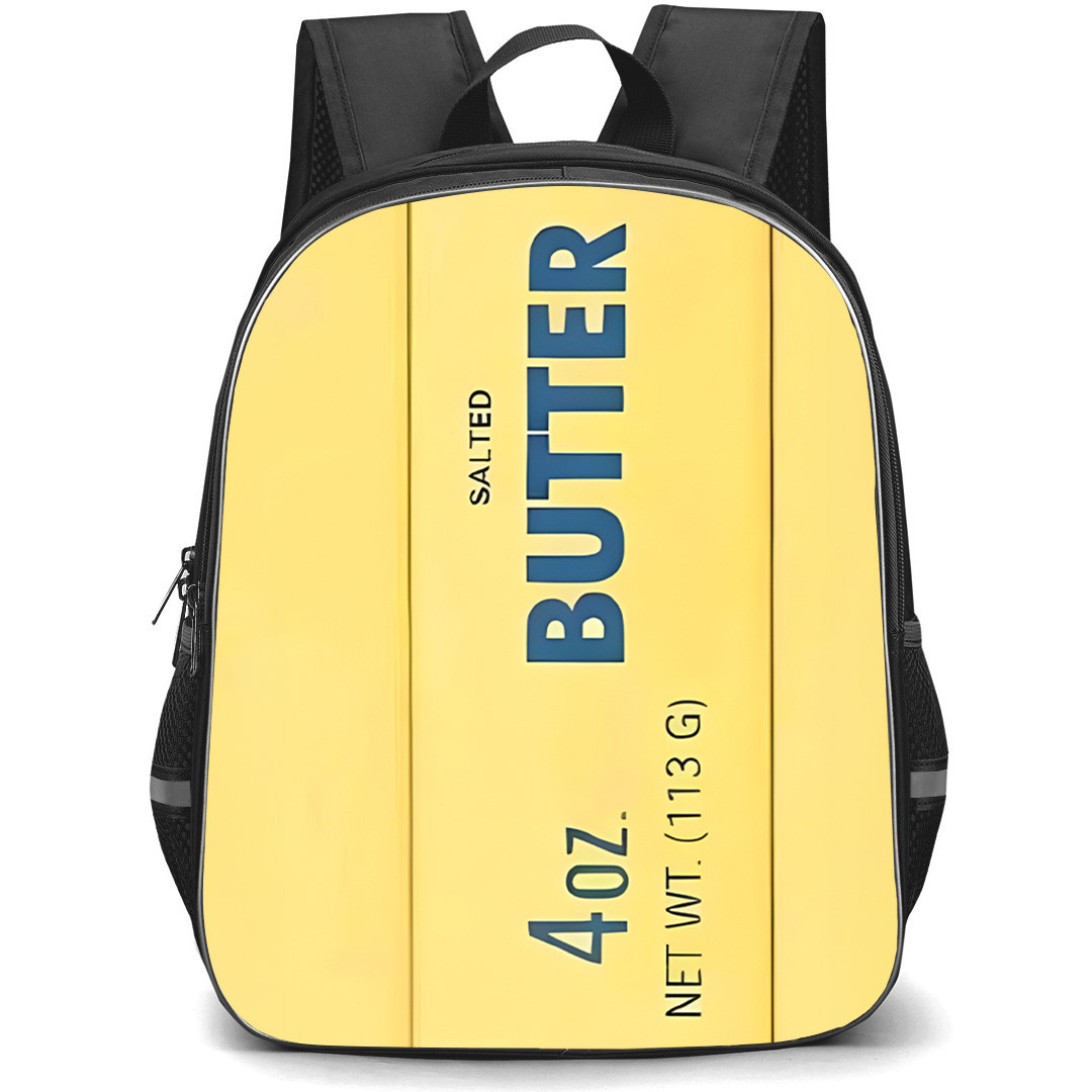 Butter Squishy Backpack School Bag StudentPack - Butter Squishy Butter Wrapper Poster