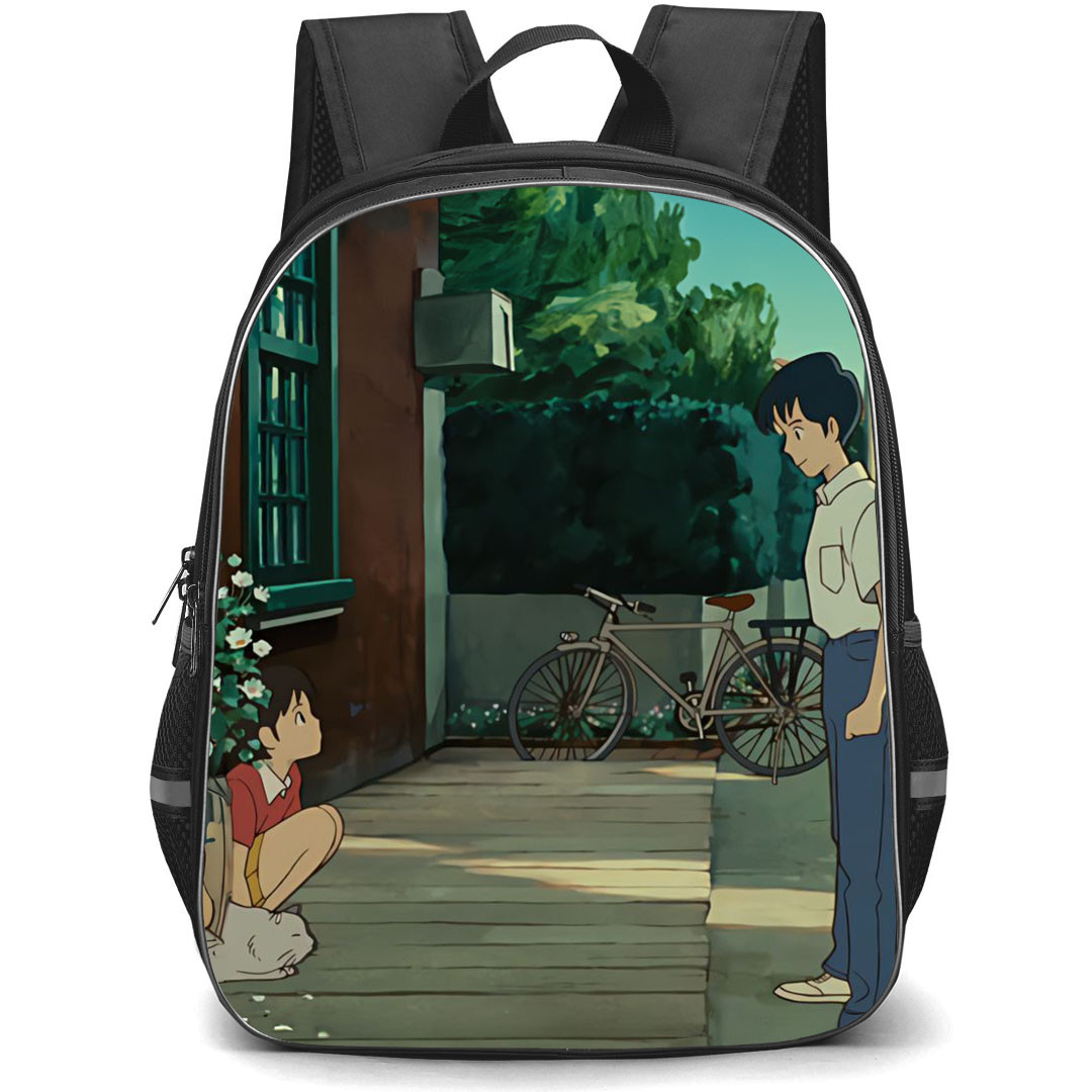 Whisper of The Heart Backpack StudentPack - Whisper of The Heart Seiji Shizuku And Moon Poster