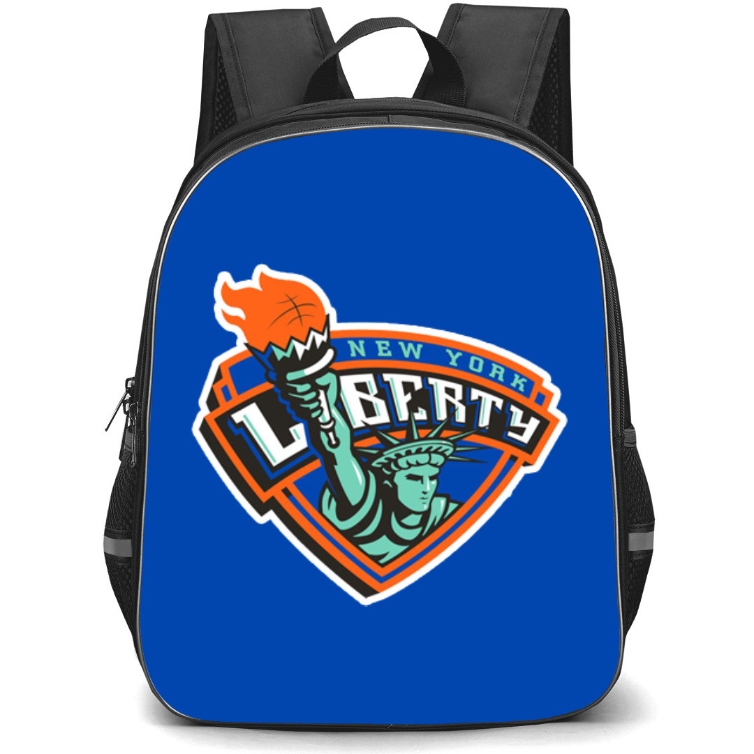 WNBA New York Liberty Backpack StudentPack - New York Liberty Madison Square Garden Logo Sticker