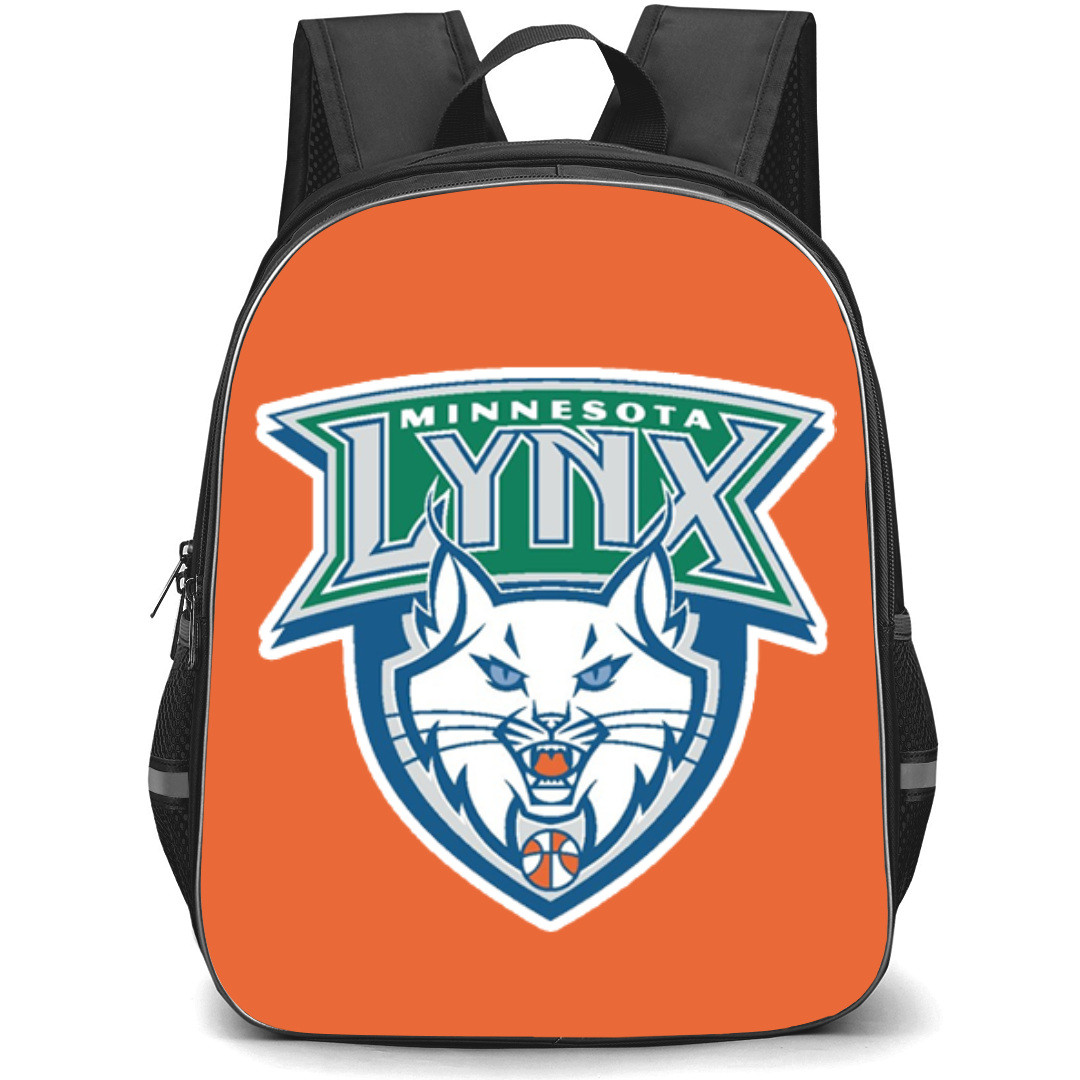 WNBA Minnesota Lynx Backpack StudentPack - Minnesota Lynx Logo Sticker