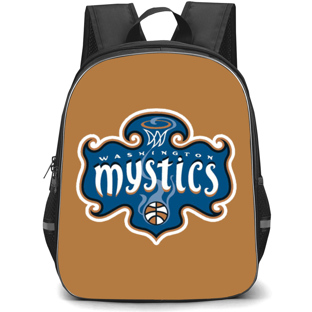 WNBA Washington Mystics Backpack StudentPack - Washington Mystics Logo Sticker