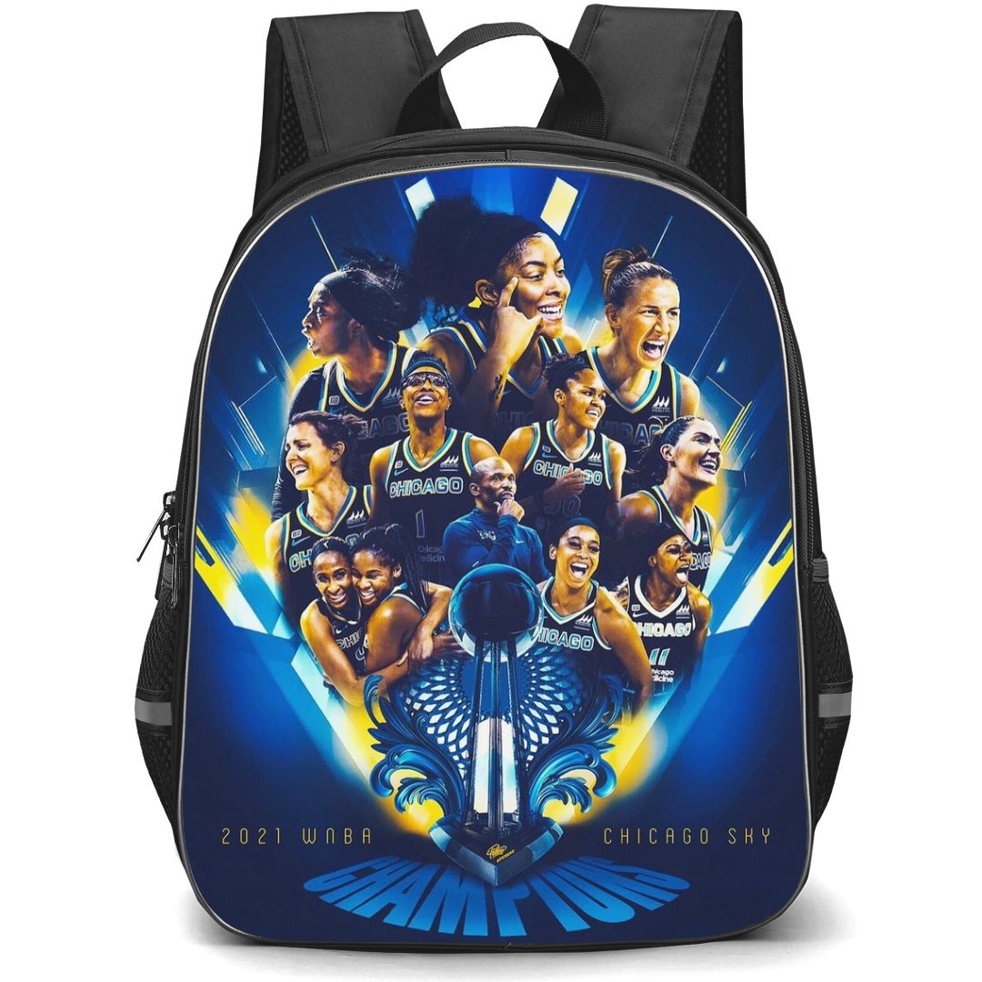 WNBA Chicago Sky Backpack StudentPack - Chicago Sky Team 2021 Poster