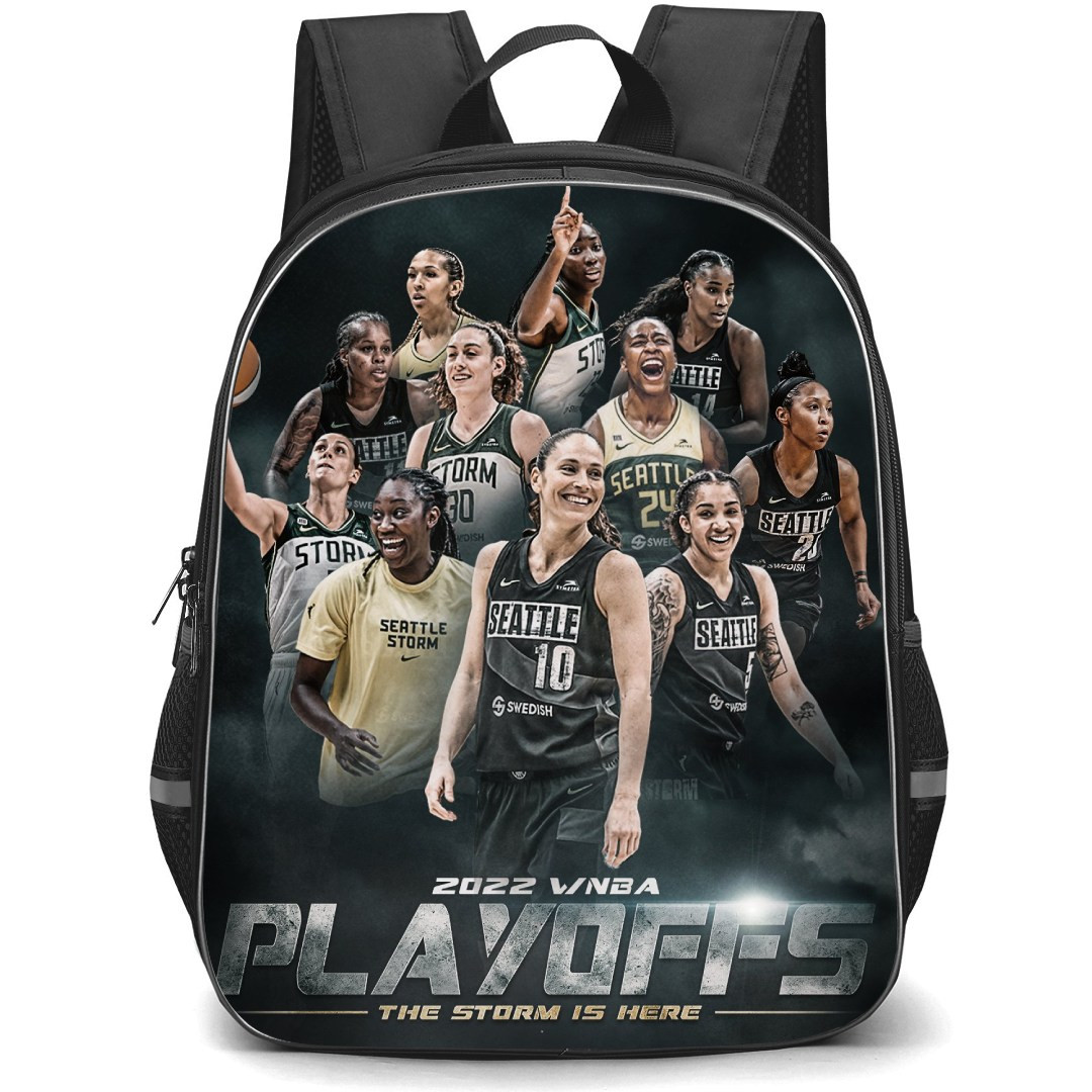 WNBA Seattle Storm Backpack StudentPack - Seattle Storm 2022 Playoff Mode Poster