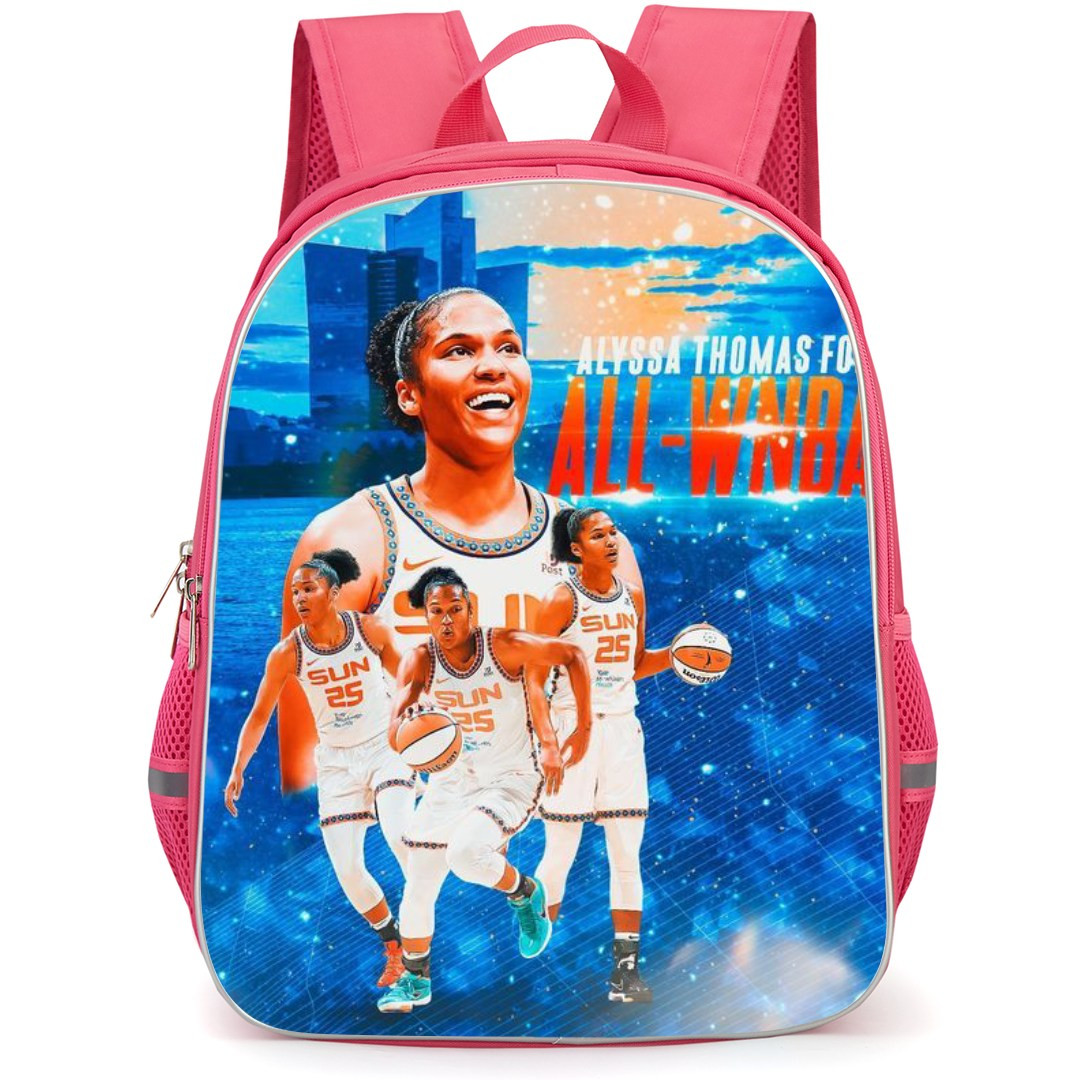 WNBA Alyssa Thomas Backpack StudentPack - Alyssa Thomas For All WNBA Poster