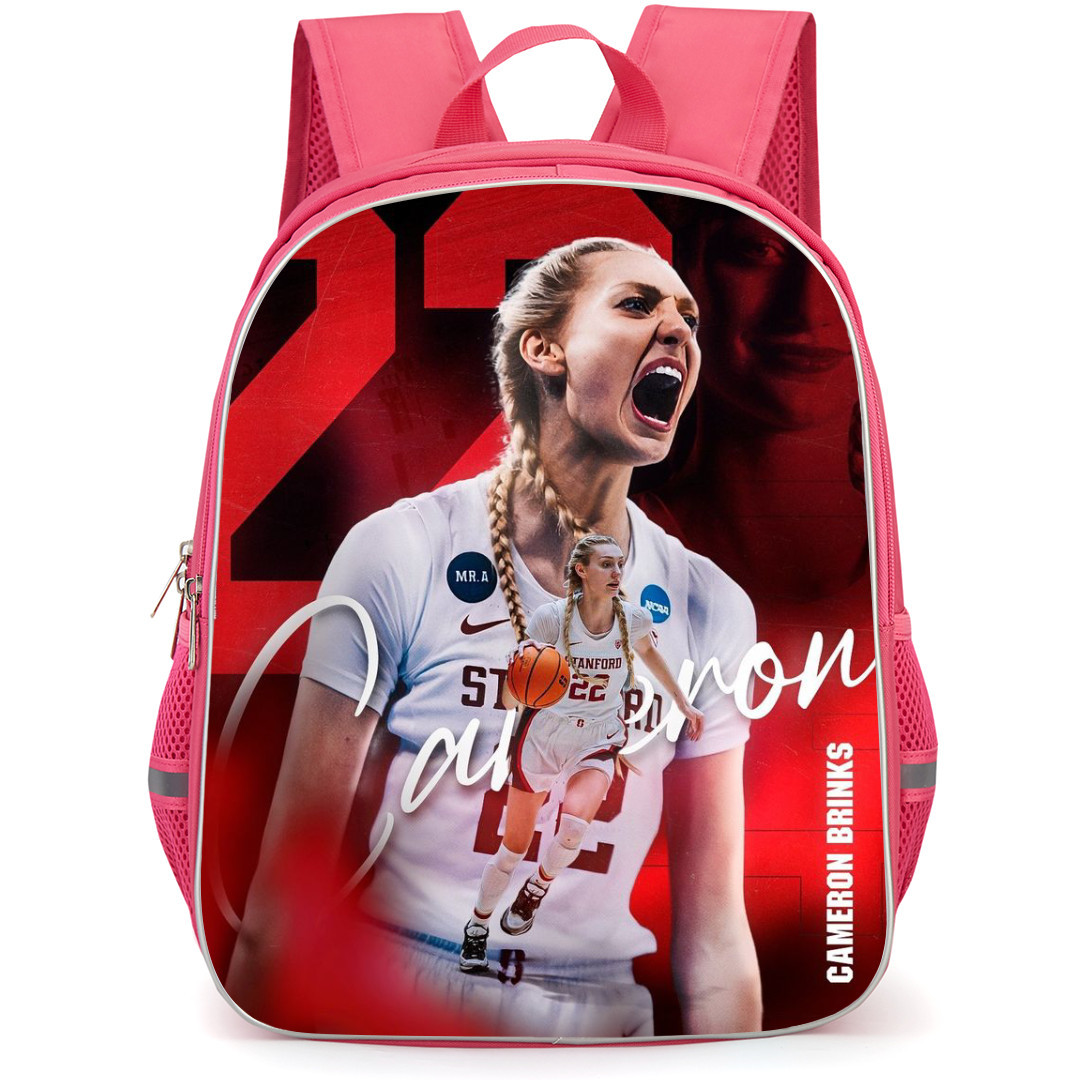 WNBA Cameron Brink Backpack StudentPack - Cameron Brink 22 Shouting Poster