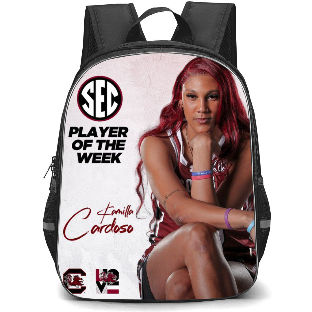 WNBA Kamilla Cardoso Backpack StudentPack - Kamilla Cardoso Player of The Week Poster