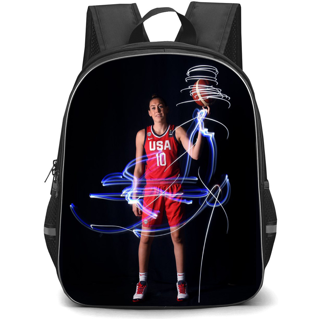 WNBA Breanna Stewart Backpack StudentPack - Breanna Stewart USA Tokyo 2020 Olympic Shoot Poster
