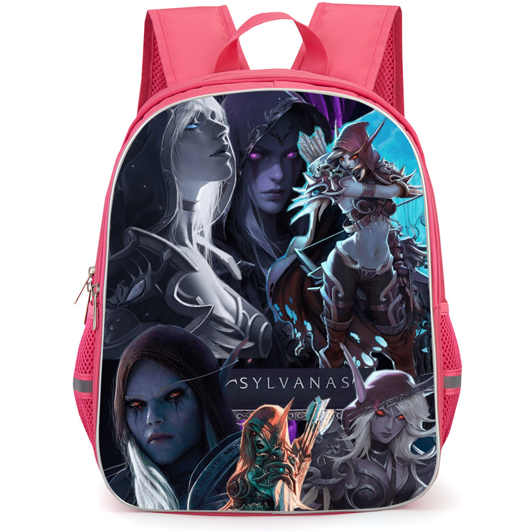 World of Warcraft Sylvanas Windrunner Backpack School Bag StudentPack - Sylvanas Windrunner Character Collage