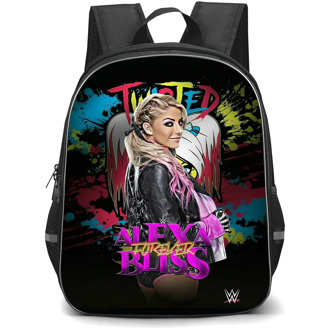 WWE Alexa Bliss Backpack StudentPack - Alexa Bliss Twisted Color Splash