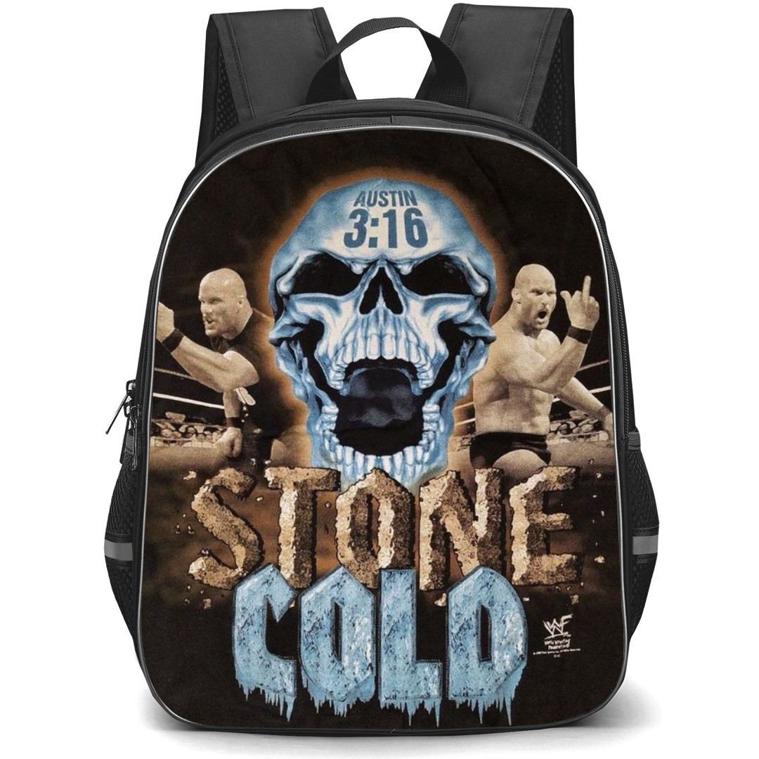 WWE Stone Cold Steve Austin Backpack StudentPack - Stone Cold Steve Austin 3:16 Stone Cold