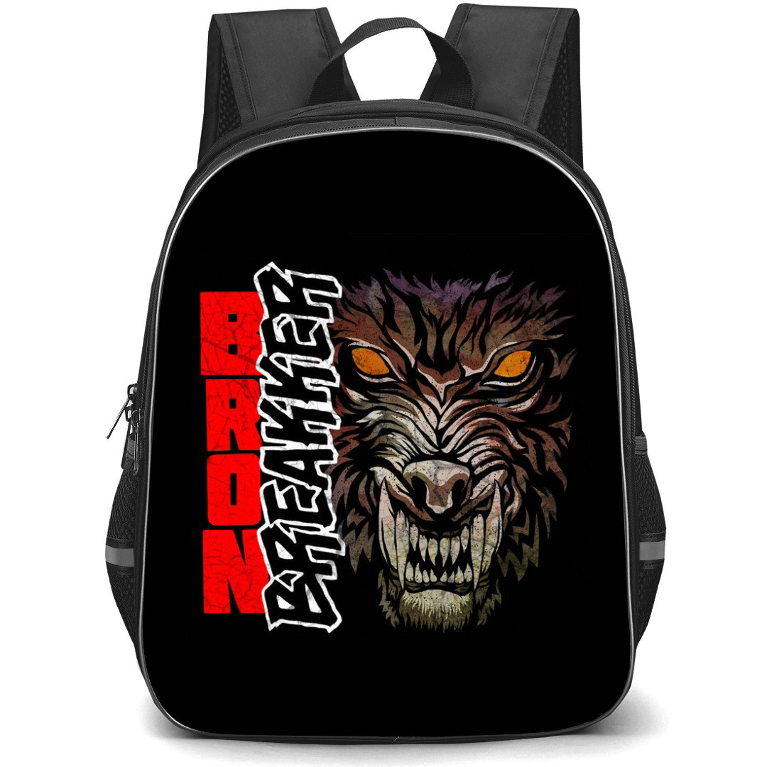 WWE Bron Breakker Backpack StudentPack - Bron Breakker Wolf Portrait