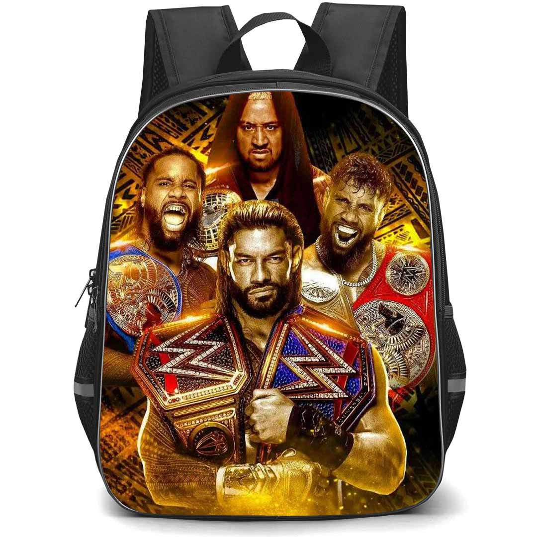 WWE The Bloodline Backpack StudentPack - The Bloodline Golden Poster