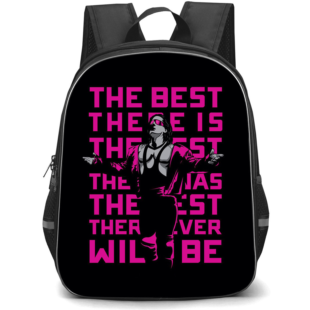 WWE Bret Hart Backpack StudentPack - Bret Hart The Best Poster