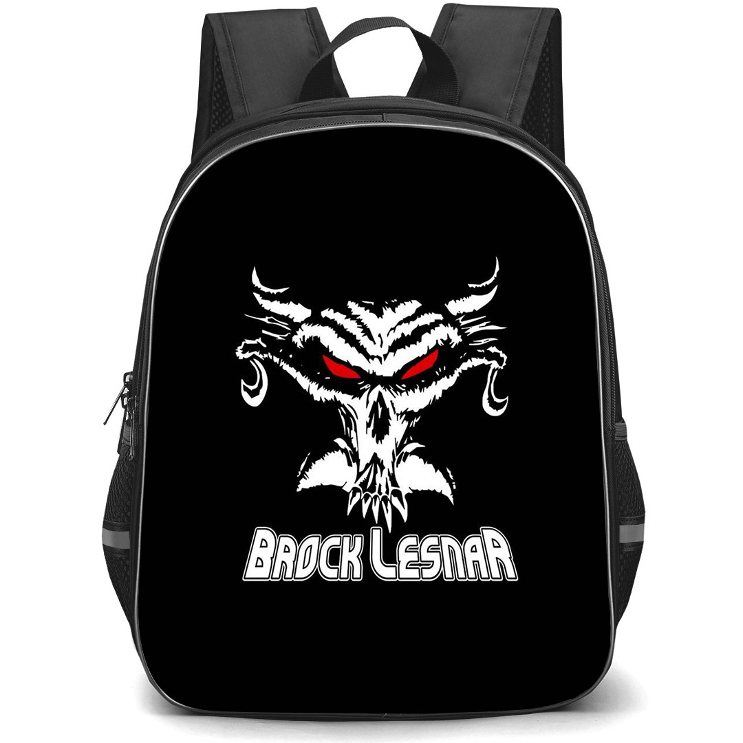 WWE Brock Lesnar Backpack StudentPack - Brock Lesnar Demon Logo