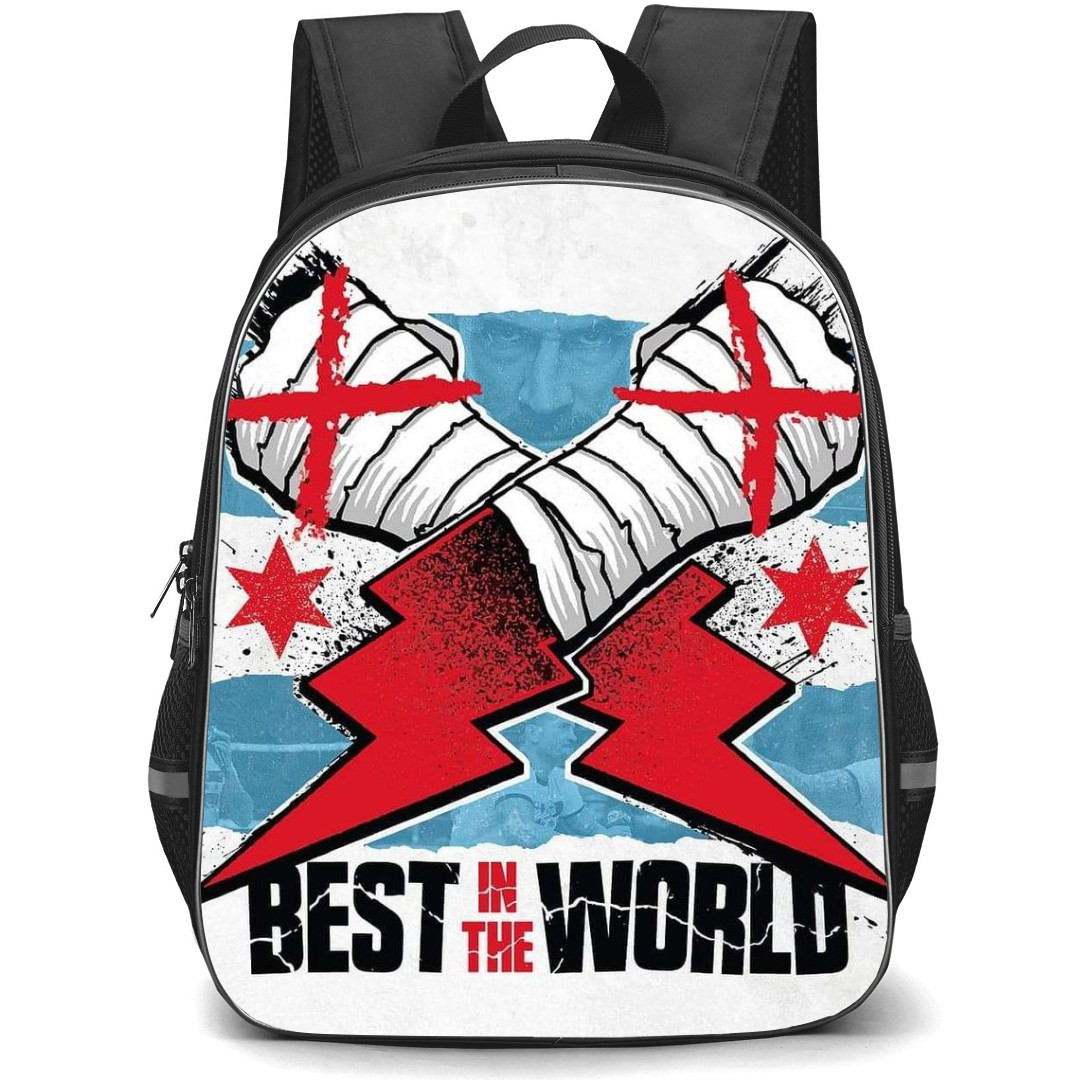 WWE CM Punk Backpack StudentPack - Best In The World